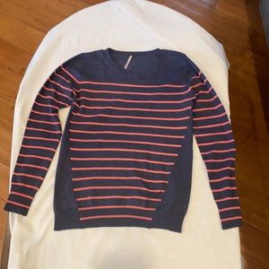 Poof! striped sweater top